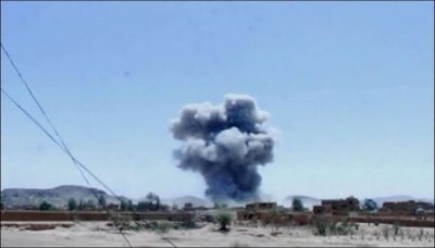 غارات مكثفة لطيران التحالف على مواقع وأهداف للحوثيين في محافظة صعدة