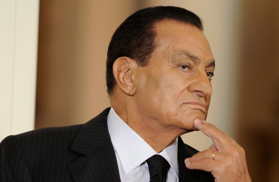 رئيس مصر الأسبق المخلوع محمد حسني مبارك