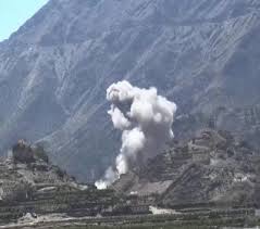 قصف لطائرات التحالف على جبال مران - ارشيفية