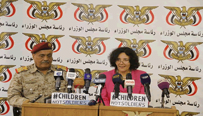 التوقيع على اتفاق لإنهاء تجنيد الأطفال في الجيش بين اليمن والأمم المتحدة