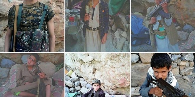 الحوثيون يدربون أطفالاً للقتال في حجة شمال اليمن