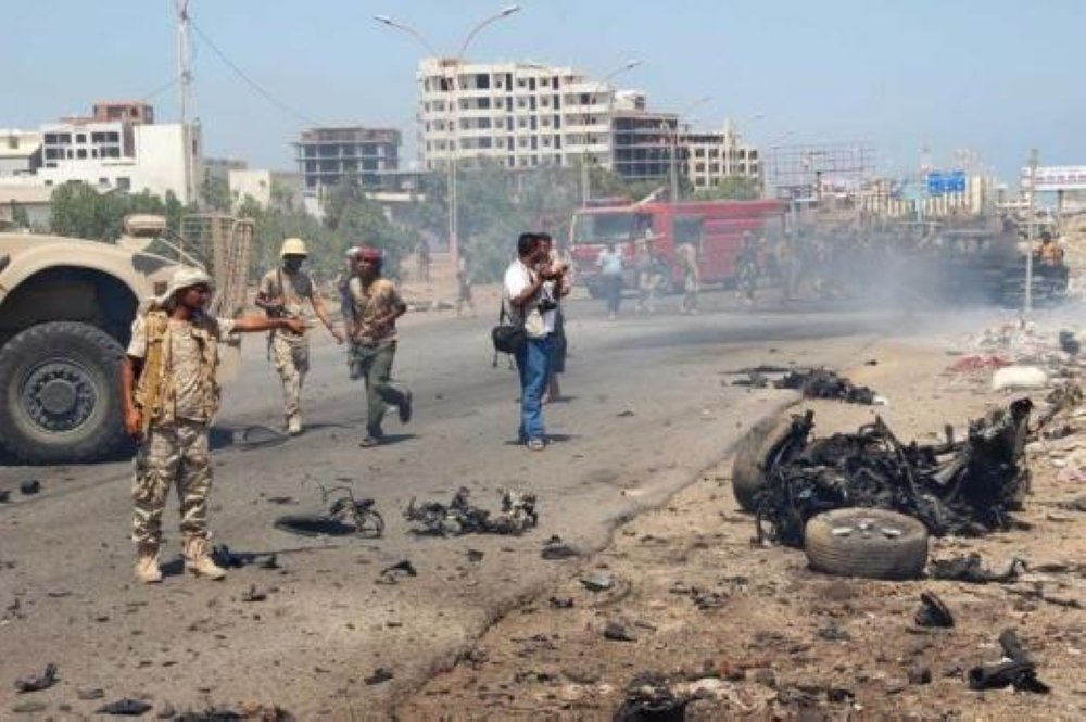 ادانة دولية للهجوم الإرهابي على عدن