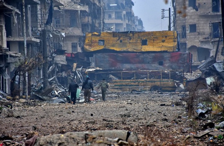 دمار طال حلب