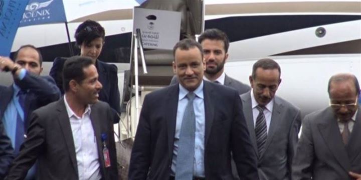 ولد الشيخ يصل صنعاء للقاء قيادات جماعة الحوثي وحزب المؤتمر