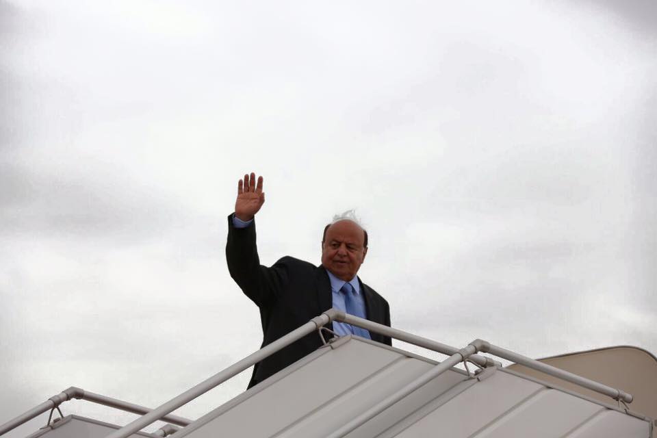 الرئيس هادي يغادر الرياض أندونيسا
