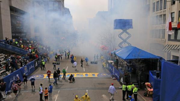 انفجارات عنيفة في نهائي سباق ماراثون تهز ولاية بوسطن الأمريكية
