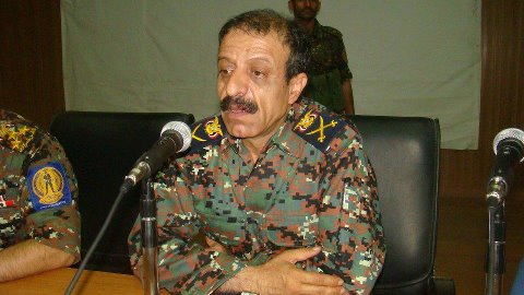 اللواء فضل بن يحيى القوسي قائد قوت الأمن الخاصة باليمن