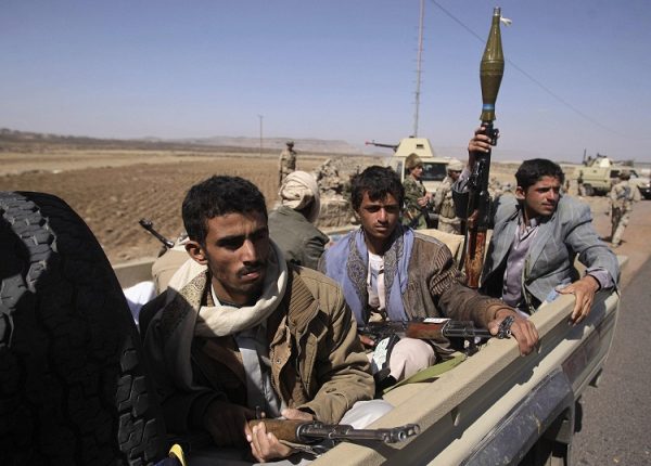صورة أرشيفية لمسلحين تابعين لميليشيات الحوثي