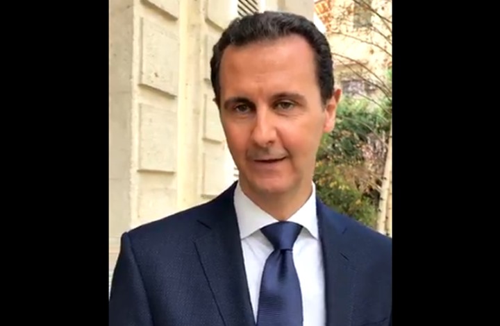 أول تعليق للأسد على انتصار\