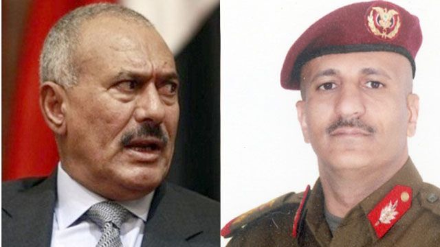 طارق محمد عبدالله صالح ، وعمه علي عبدالله صالح