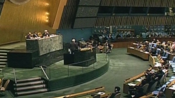 الجمعية العامة بالأمم المتحدة تقر مشروعاً عربياً يدين النظام السوري