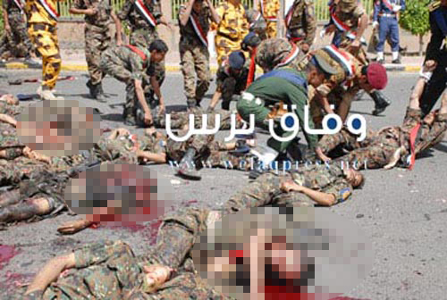 اليمن: نشر أسماء الجنود الشهداء في حادث السبعين بصنعاء