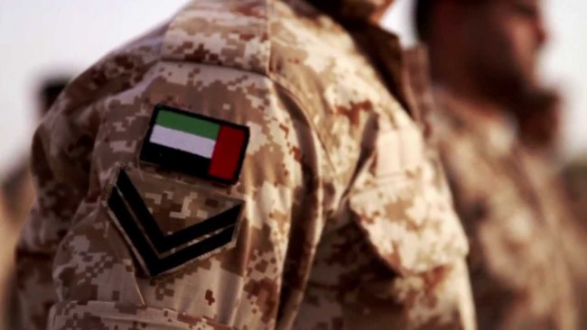 القوات المسلحة الإماراتية تعلن مقتل أحد جنودها المشاركين ضمن التحالف في اليمن