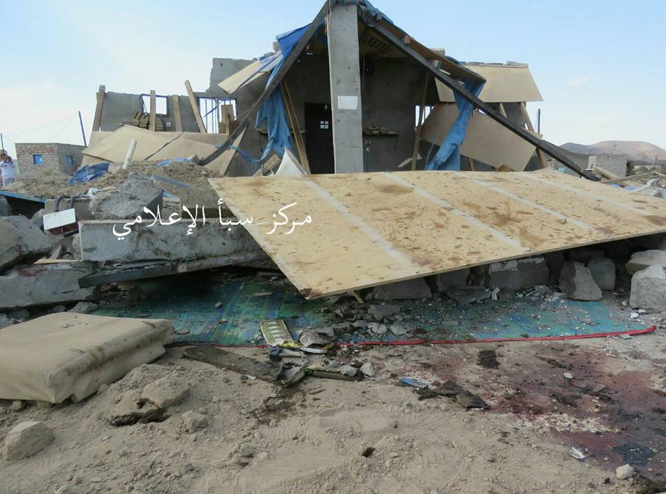  استهداف مسجد كوفل من قبل المليشيات 