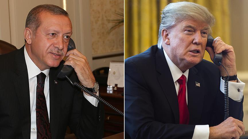 أردوغان وترامب متفقان على ضرورة تحميل «الأسد» مسؤولية أفعاله