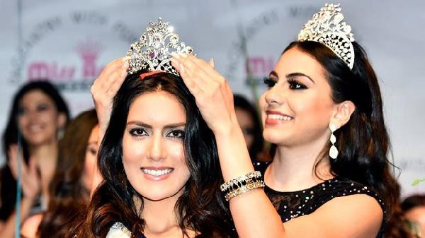 اللبنانية غنوة زين الدين، ملكة جمال العام الماضي، تتوّج فابيولا 