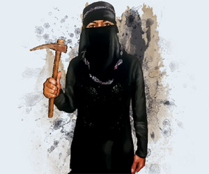 حسناء اليمن تثأر لأسرتها بقتل قائد حوثي (تفاصيل القصة)