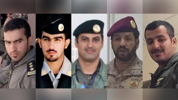 شاهد صور الضباط السعوديين الذين استشهدوا في مأرب