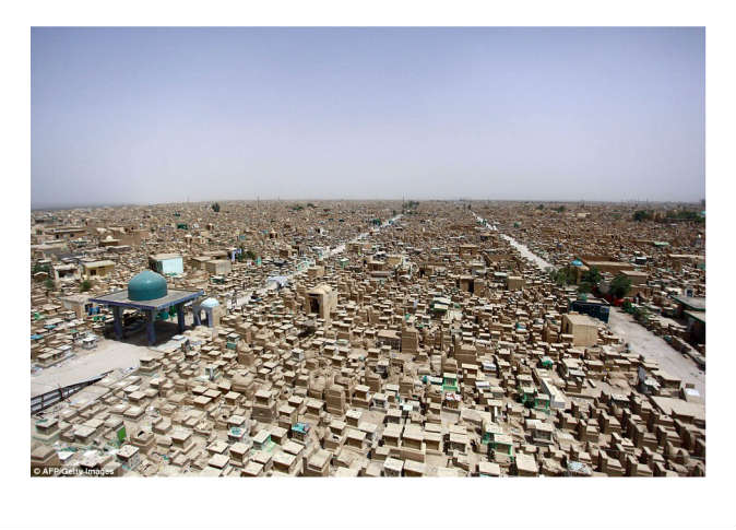 بالصور.. أكبر مقبرة في العالم.. يبلغ عمرها 1400 عاما، ويرقد فيها 5 ملايين شخص