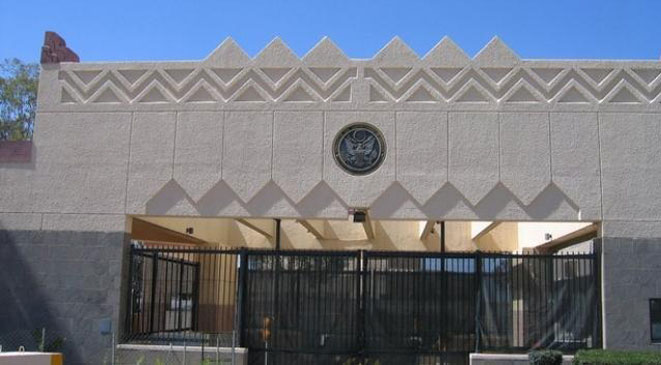السفارة الأمريكية بصنعاء تترك وراءها وثائق سرية