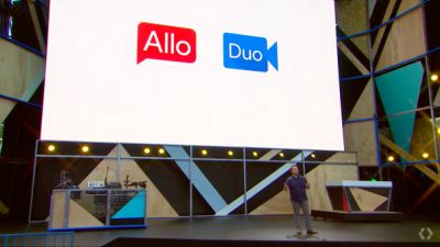 جوجل تكشف عن تطبيق التراسل الفوري Allo وتطبيق التراسل المرئي Duo لينافس الواتساب