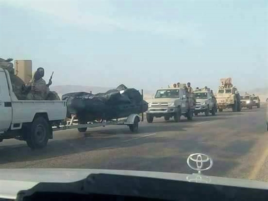 قوات سودانية مدرعة تصل محافظة شبوة متوجهة لحماية منشأة بلحاف النفطية ..تفاصيل خاصة