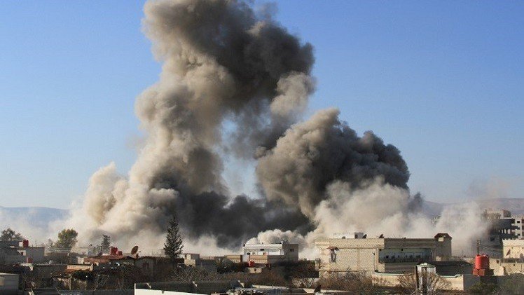 طيران التحالف يجدد قصفه لمعسكر السواد جنوب العاصمة صنعاء