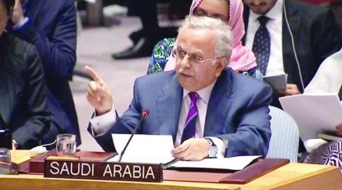 مندوب السعودية لدى الأمم المتحدة يستنكر صمت مجلس الأمن على استمرار الدعم الإيراني للحوثيين في اليمن