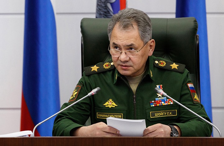 وزير الدفاع الروسي يعلن عن وثيقة لإنهاء النزاع بسوريا