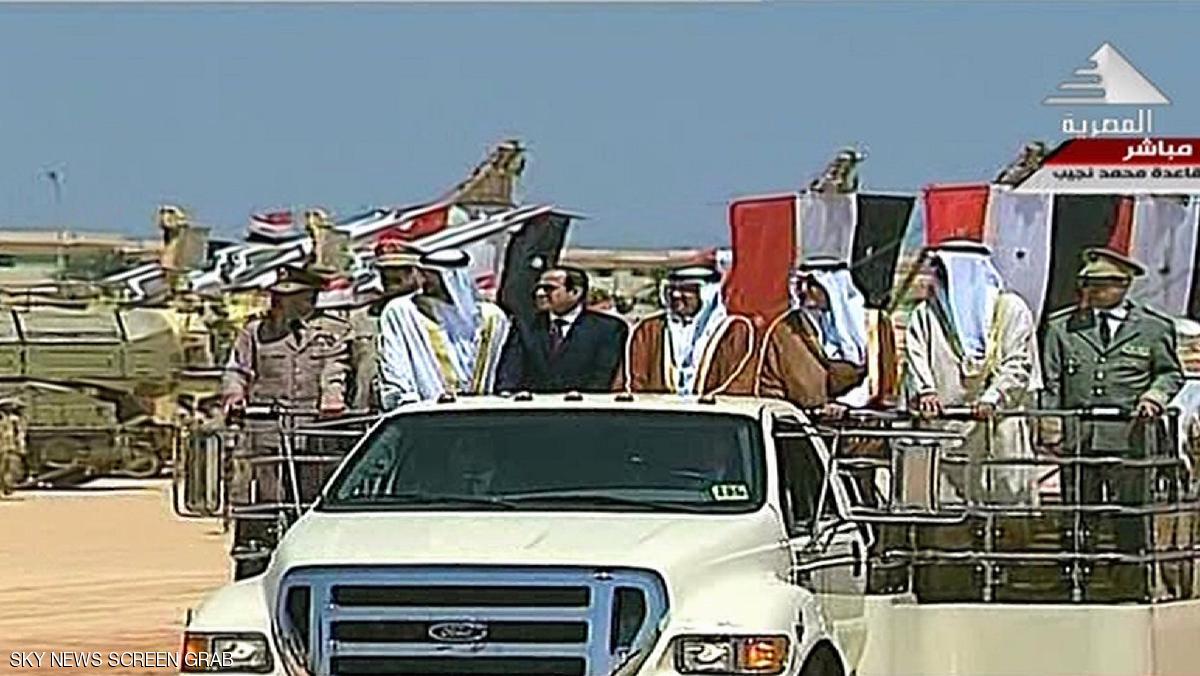 السيسي يفتتح قاعدة «محمد نجيب» كأكبر قاعدة عسكرية بالشرق الأوسط