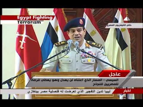 عبد الفتاح السيسي يرتكب 6 سقطات قاتلة في خطابه أمام الجيش والداخلية ويكشف حقيقة الانقلاب