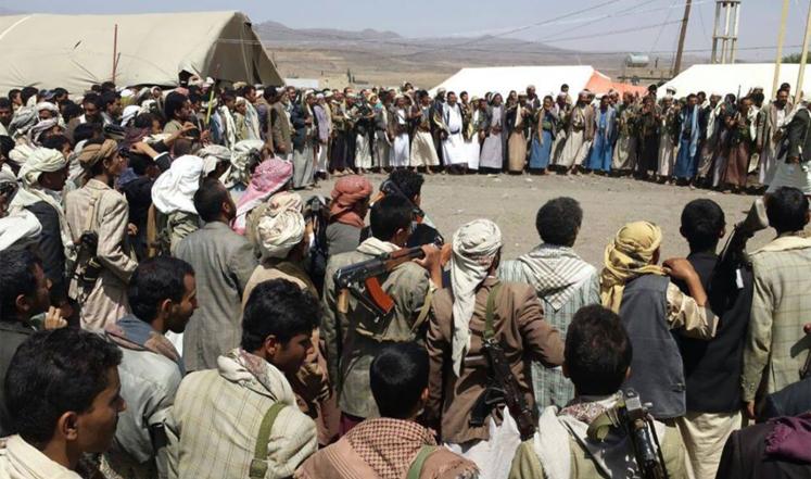 الحوثي حشد أنصاره المسلحين للسيطرة على العاصمة صنعاء