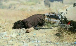 مقتل القيادي الميداني لمليشيات الحوثي أشرف الشرفي وعدد من مرافقيه غرب تعز