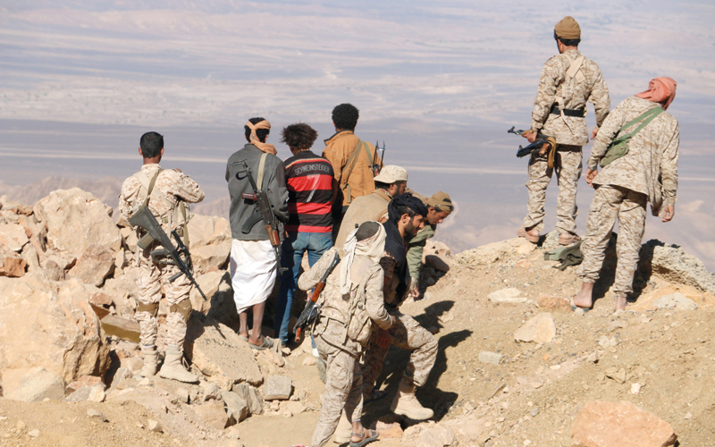 الجيش الوطني يفرض سيطرته الكاملة على جبال «سلاطح» شرق صعدة