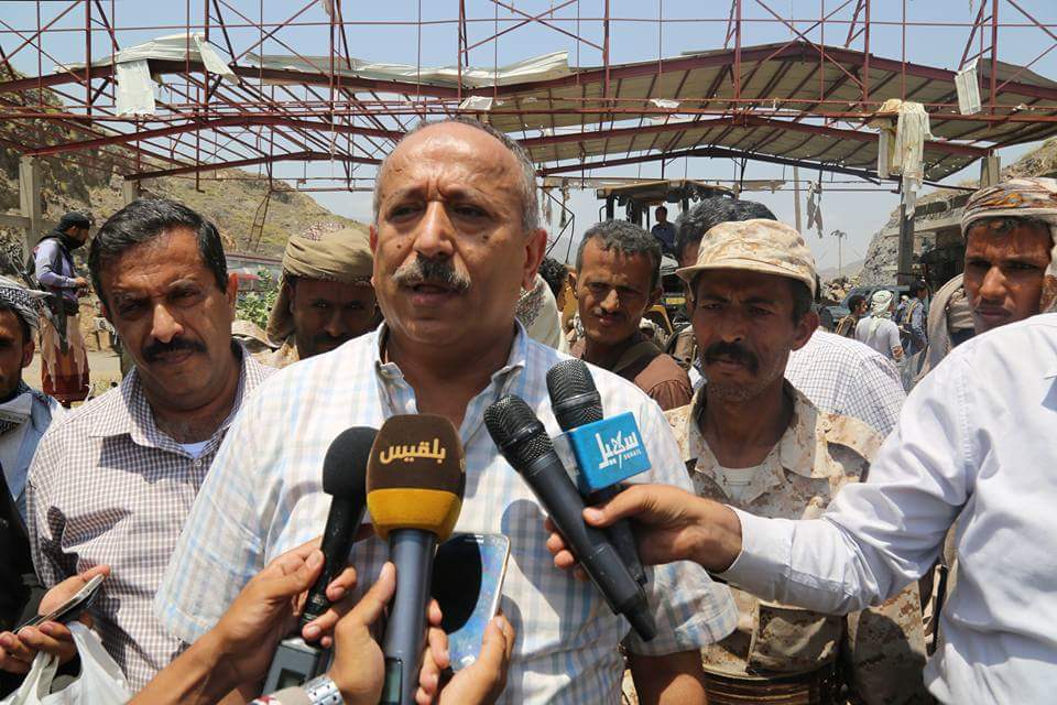 العمراني يعلن نجاح المرحلة الأولى من عملية كسر الحصار ويؤكد أن تعز على موعد مع التحرير