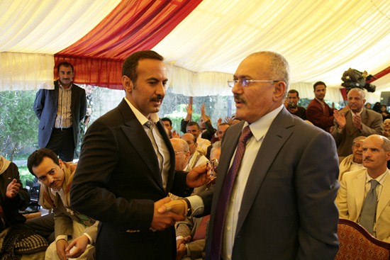 علي عبدالله صالح يبعث برسالة إلى نجله «أحمد»