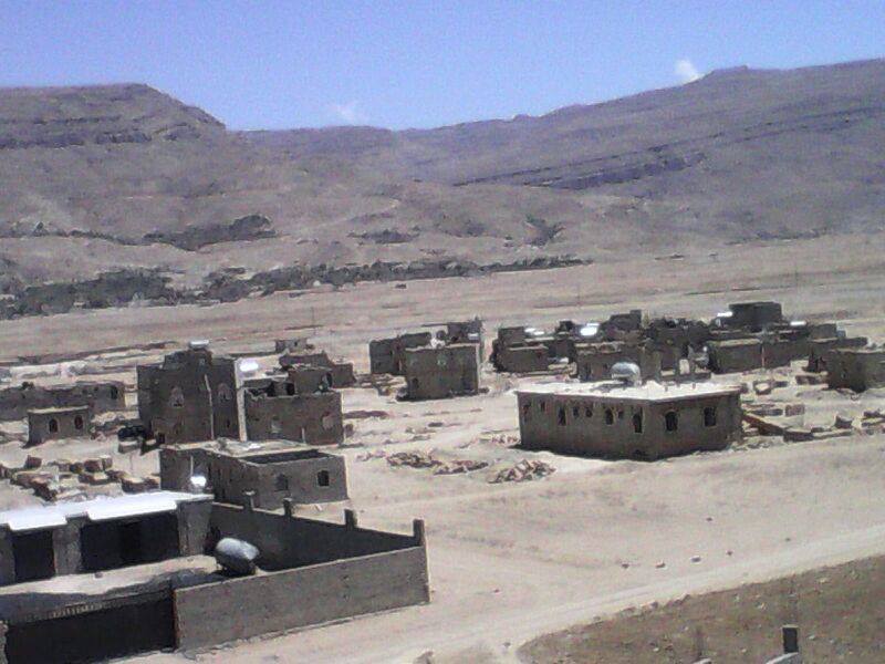 جانب من جبل الجنات في محافظة عمران