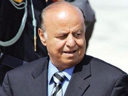 الرئيس اليمني عبدربه منصور هاجي