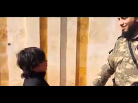 بالفيديو.. طفل يبايع داعش على الموت