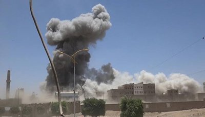 طيران التحالف يواصل قصف مواقع الحوثيين وتجمعاتهم في تعز وصعدة وحجة