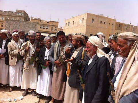 حاشد تتبرأ من كل شخص و «شيخ» شارك في «نكف» الحوثيين ضد مدينة تعز