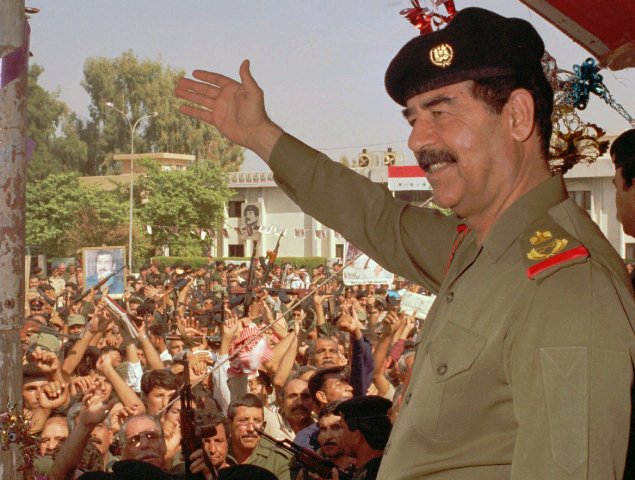 الرئيس العراقي السابق صدام حسين المجيد