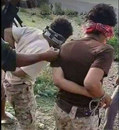 وقوع 3 أسرى من مليشيا الحوثي في يد المقاومة بتعز بعد هجوم فاشل لاستعادة موقع جبلي