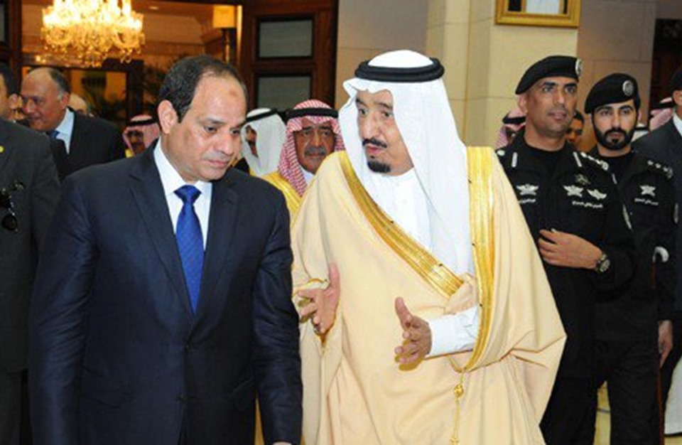 العاهل السعودي والرئيس المصري أرشيفية
