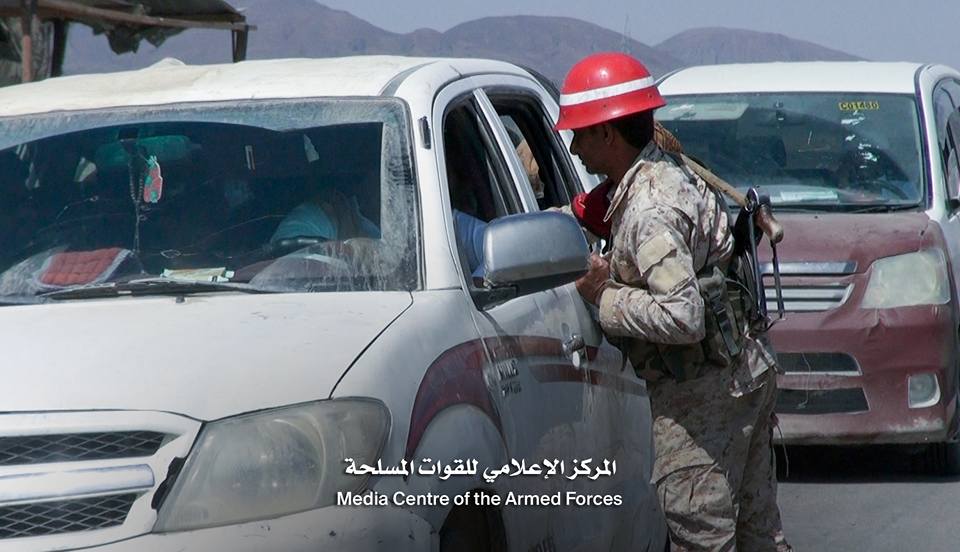 الشرطة العسكرية تشارك في تأمين المناطق المحررة ومنع تهريب الأسلحة للانقلابيين (صور)