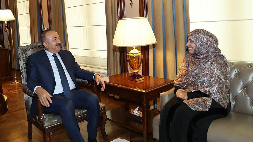 وزير خارجية تركيا يستقبل «توكل كرمان» بأنقرة ويشكرها على مناهضتها المحاولة الانقلابية