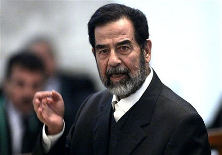  «صدام حسين» يخرج عن صمته