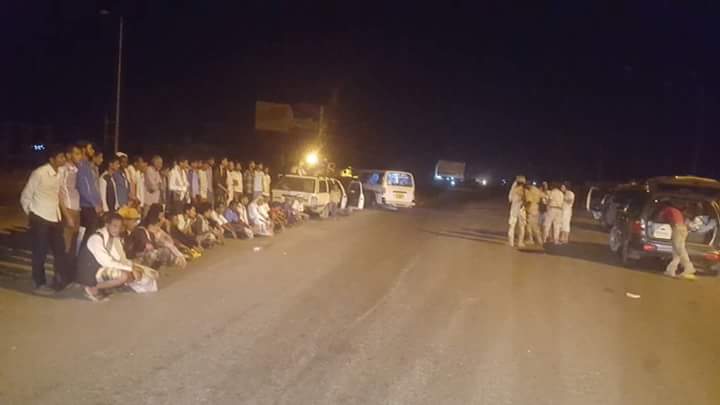بالصور.. قوات الحزام الأمني في عدن تواصل عمليات تهجير المواطنين من أبناء الشمال