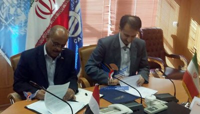 توقيع مذكرة تفاهم في مجال النقل الجوي بين اليمن و إيران لتسيير 14 رحلة أسبوعياً بين البلدين
