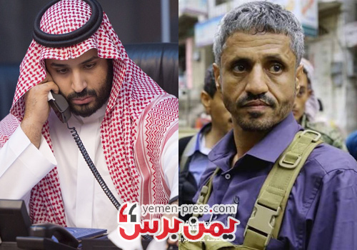 وزير دفاع السعودية «محمد بن سلمان» يجري اتصالا مع قائد مقاومة تعز «المخلافي»